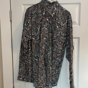 Cinch Men's Multicolor Paisley Button Down Shirt